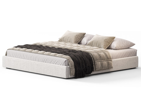 Meridiani Derek Bed 3Dモデル