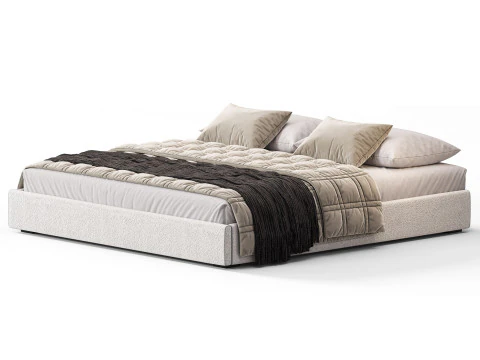Cama Meridiani Derek Modelo 3D