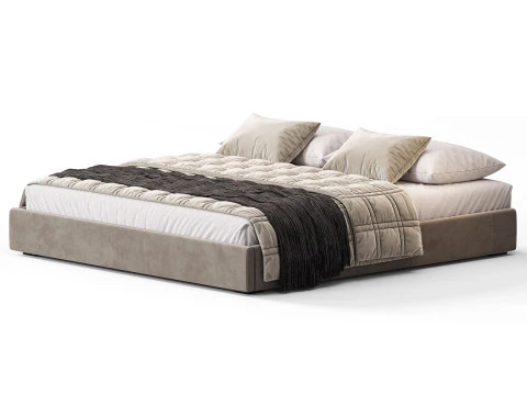 Cama Meridiani Derek Modelo 3D