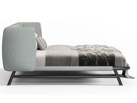 Meridiani Edoardo Bed 3D Model