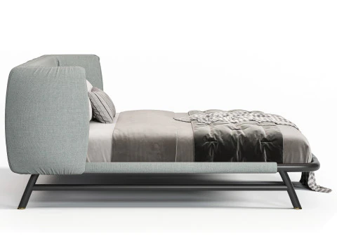 Meridiani Edoardo Bed 3D Model
