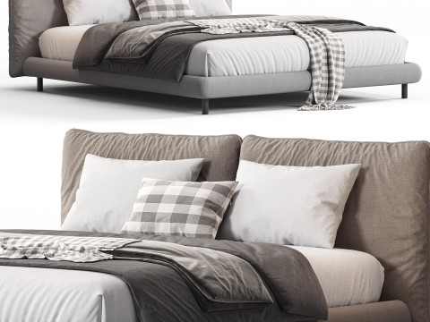 Meridiani Oliver Bed 3Dモデル