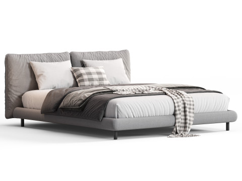 Meridiani Oliver Bed 3Dモデル