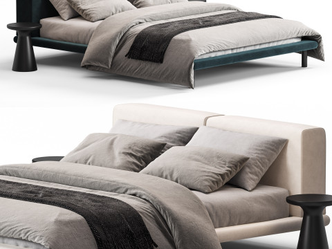 Meridiani Timothy Bed Modelo 3D
