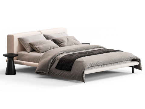 Meridiani Timothy Bed 3D-Modell