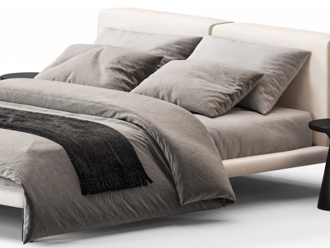 Meridiani Timothy Bed 3D Model