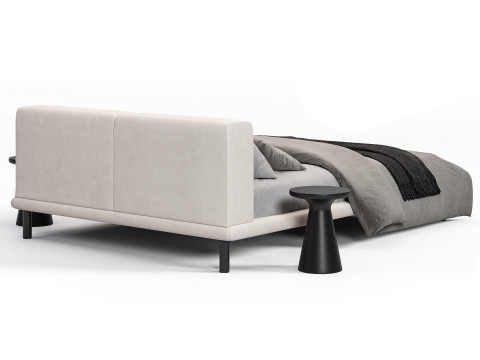Meridiani Timothy Bed 3D-Modell