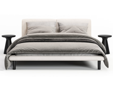 Meridiani Timothy Bed 3D-Modell