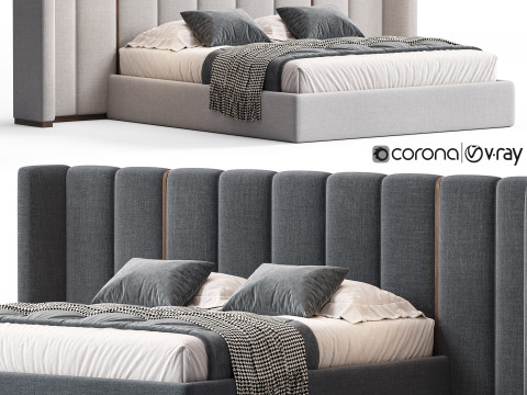 Porada Aida Bed Modelo 3D