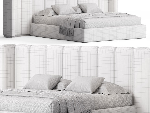 Porada Aida Bed 3Dモデル