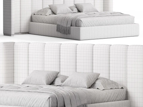 Porada Aida Bed 3D Model