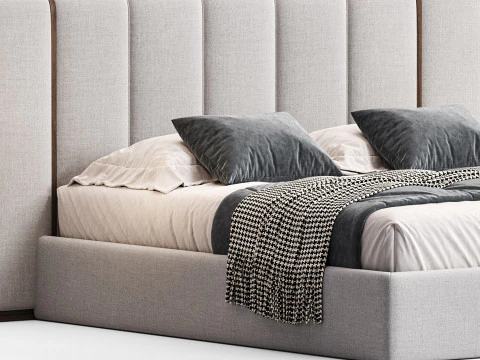 Porada Aida Bed 3D Model