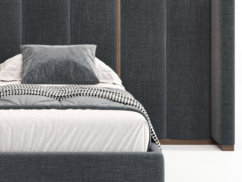 Porada Aida Bed 3Dモデル