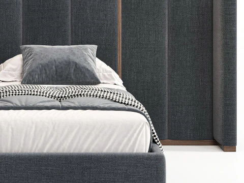 Porada Aida Bed 3D Model