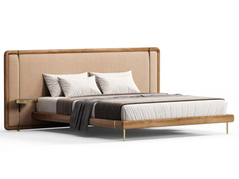 Porada Kilian Bed 3D Model