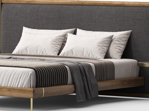 Porada Kilian Bed 3Dモデル