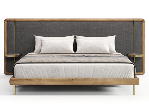 Porada Kilian Bed 3D Model