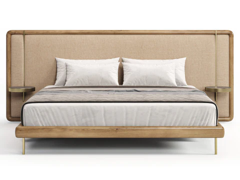 Porada Kilian Bed 3D Model