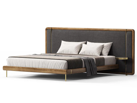 Porada Kilian Bed 3D Model