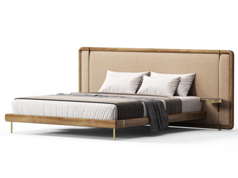 Porada Kilian Bed 3Dモデル