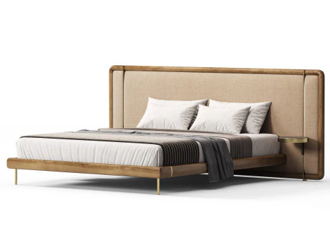 Porada Kilian Bed 3D Model