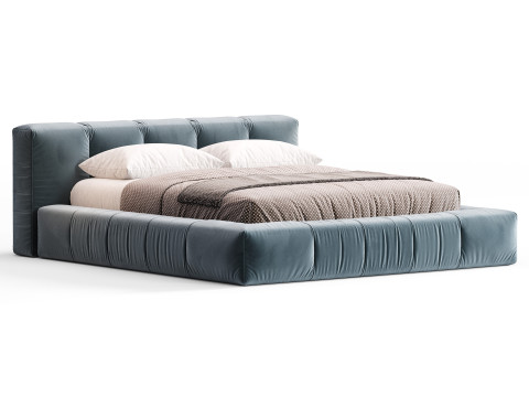 Saba Letto PIXEL Box Large Bed 3Dモデル