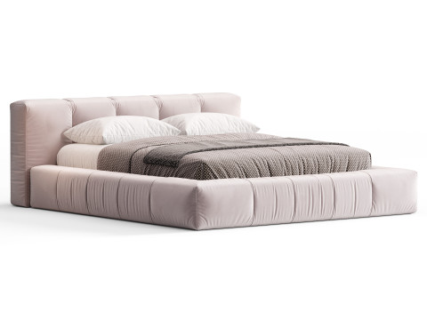 Saba Letto PIXEL Box Large Bed 3Dモデル