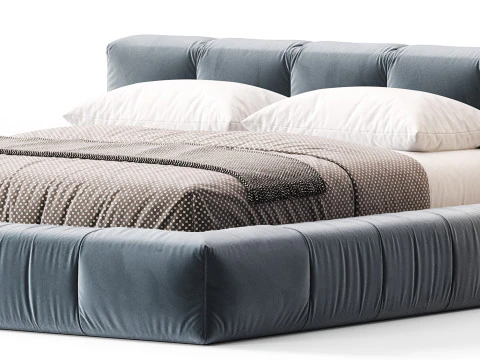 Saba Letto PIXEL Box Large Bed 3D Model