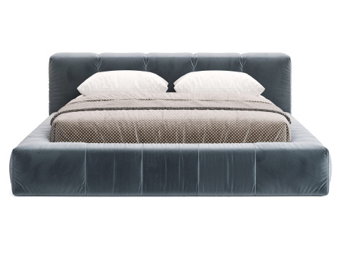 Saba Letto PIXEL Box Large Bed 3Dモデル