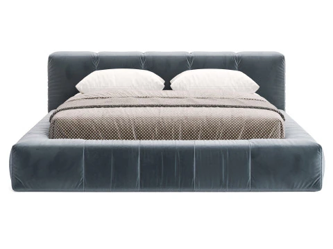 Saba Letto PIXEL Box Large Bed 3D Model