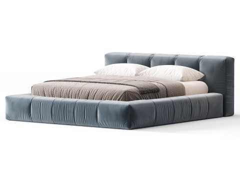 Saba Letto PIXEL Box Large Bed 3Dモデル