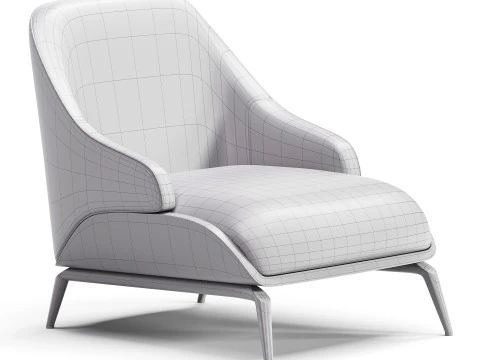 Aster Brigid Armchair 3D Model