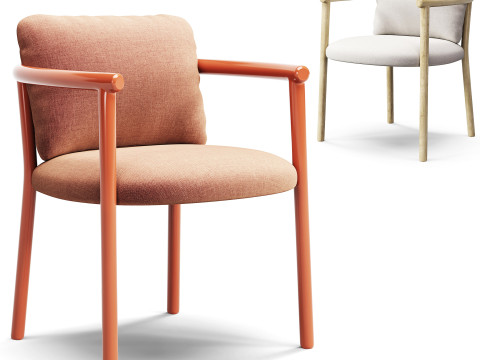 BB ITALIA Heri O Dining Chair 3Dモデル