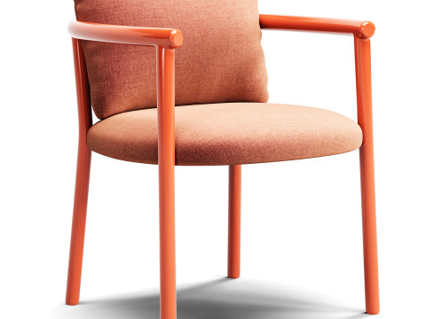 BB ITALIA Heri O Dining Chair 3Dモデル