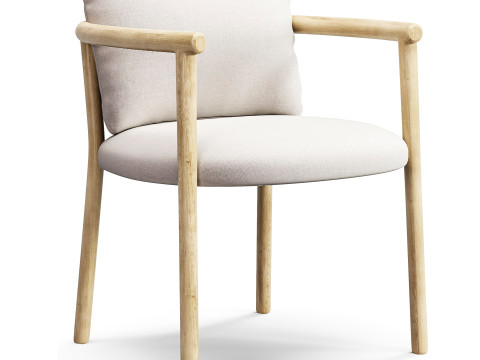 BB ITALIA Heri O Dining Chair 3Dモデル