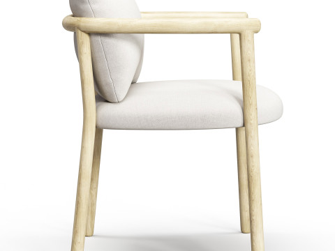 BB ITALIA Heri O Dining Chair 3Dモデル