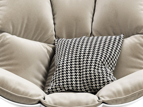 BB ITALIA Husk Armchair 3Dモデル