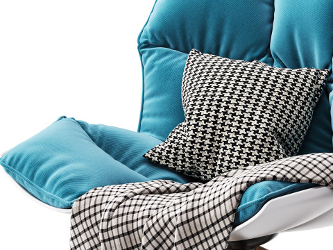 BB ITALIA Husk Armchair 3Dモデル
