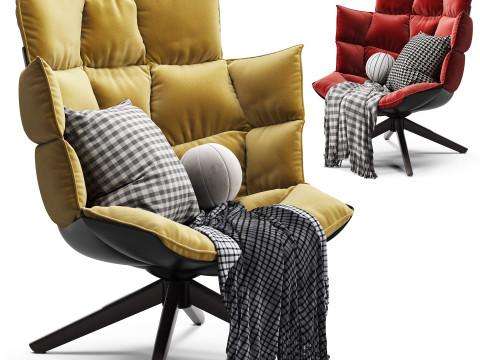 BB ITALIA Husk Large Armchair 3Dモデル