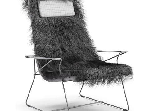BB ITALIA JJ PJ95 Armchair 3D Model