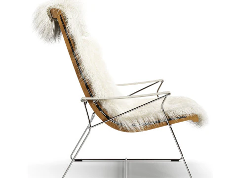 BB ITALIA JJ PJ95 Armchair 3D Model