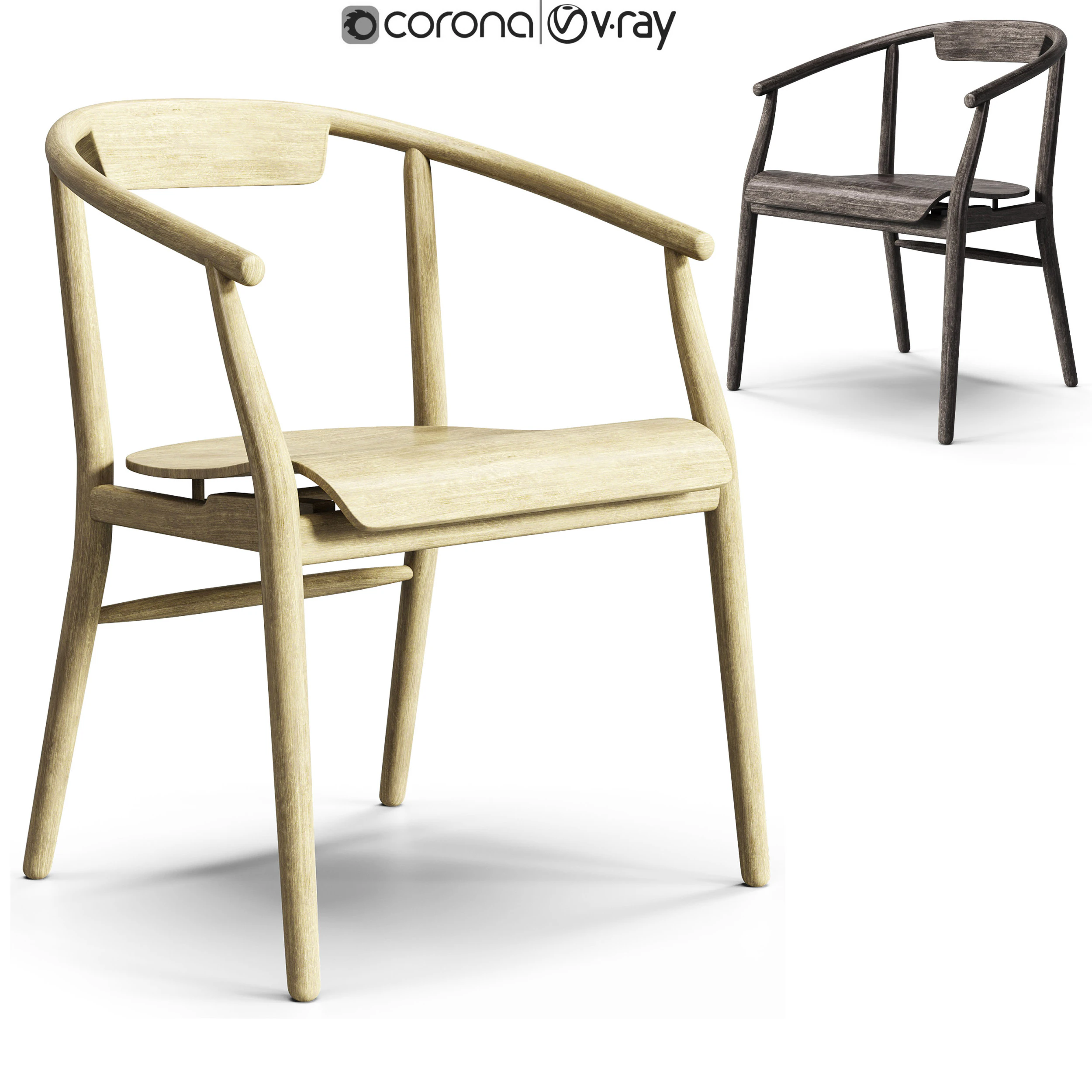 BB ITALIA イェンスチェア 3Dモデル .c4d .max .obj .3ds .fbx .stl .blend