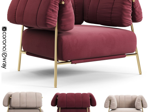 Bonaldo Tirella Armchair 3Dモデル