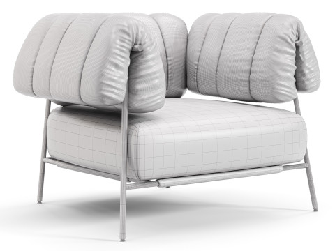 Bonaldo Tirella Armchair 3D Model