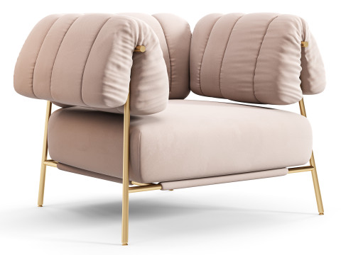 Bonaldo Tirella Armchair 3D Model