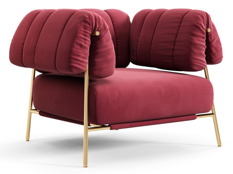 Bonaldo Tirella Armchair 3D Model