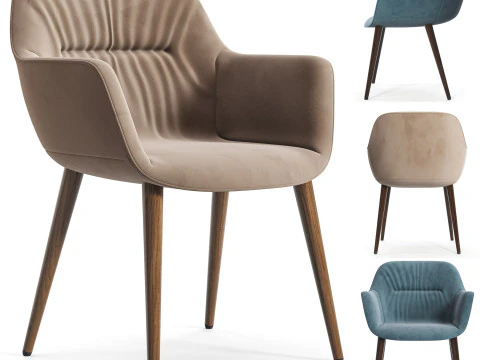 Calligaris Cocoon Chair 3D Model