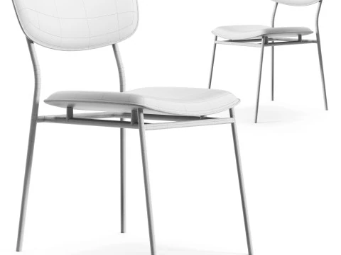 Calligaris Fifties Chair 3D Model