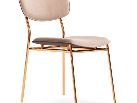 Calligaris Fifties Chair 3D Model