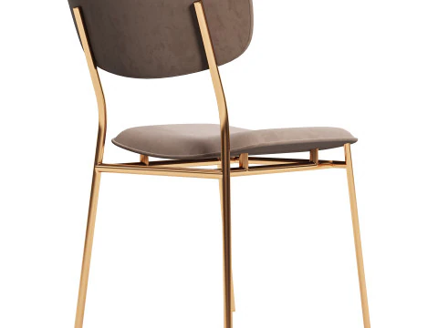 Calligaris Fifties Chair 3D Model